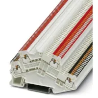 Phoenix Contact Pttbs 1.5/s Wh/u-bk/o-rd Paquete De 50 Terminales De Doble Piso Blanco 0,14 Mm - 1,5 Mm Sección Transversal 3,5