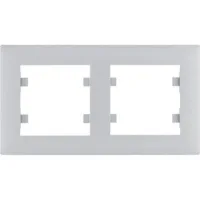 Lumina Intense  Marco 2 Elementos Horizontal Plata Wl5722