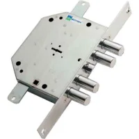 Cerradura De Puerta Acorazada De Doble Llave Enchufable Art.