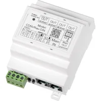 Aco Repartidor De Vídeo Activo Para Riel Din Con Cuatro Salidas Rj45