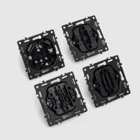Parte Eléctrica Para Mecanismos Luxe 990 Interruptor Doble Conmutado