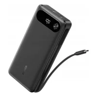 Batería Externa Anker De 20000 Mah Y 87 W Con Conector Usb-c Integrado, Color Negro, 1 Unidad.