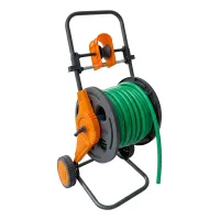 Carrete Para Manguera De Jardín Y Guía De Uso Sencillo
