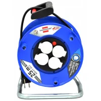 Carrete De Cable De Extensión Garant De 25 M H05vv-f 3g1.5 Ip20 Brennenstuhl
