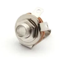 Jack Hembra Mono De 6.35 Mm - Para Montaje En Chasis - Circuito Abierto
