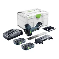 Sierra Para Materiales Aislantes A Batería Festool Isc 240 Eb-basic 18 V 240 Mm + 2 Baterías De 4,0 Ah + Cargador + Systainer