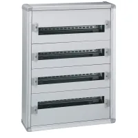 Coffret Distribution Métal Xl³160 Tout Modulaire 4 Rangées 750x575x147mm - 96 Modules Legrand