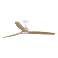Alo Recessed L Ventilador Blanco/pino Wall Control Swt