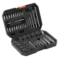 Mophorn Juego De Herramientas Para Extraer Tuercas Y Tornillos Dañados, Incluye 49 Piezas Con Brocas Para Taladro, Adaptadores Y Estuche De Almacenamiento, Ideal Para Remover Tornillos Oxidados