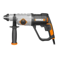 Worx Wx339 Taladro 1050 Rpm Sds Plus 3,3 Kg Negro, Naranja, Blanco
