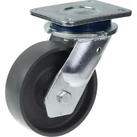 Rueda Giratoria - Parnells - 150 Mm - Galvanizada - Acero - Muy Baja Resistencia A La Rodadura