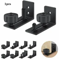 Sistema De Puerta Corredera Con Riel Deslizante, Guía De Suelo Para Puerta Corredera, Guía De Rodillos De Suelo Ajustable Con Tornillos, Se Adapta Perfectamente A Todas Las Puertas Correderas.