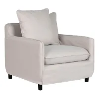 Sillon Poliester 85x85x74 Desenfundable Beige