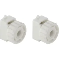 Geberit Juego De Tuercas De Plástico Para Varilla Roscada M8 (2 Uds.), 242046001