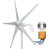 Generador De Turbina Eólica, Potencia De 400 W, Ajuste Automático De Dirección, 400 W, 5 Palas Mppt, 12 V-a