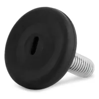 Pie Nivelador Antideslizante Tini M8 Ø30 Acero-plástico Acabado Zincado-negro
