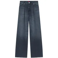 HUGO Pantalón vaquero plisado '937'  azul oscuro