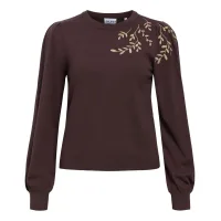 OBJECT Jersey 'OBJTHESS'  beige / marrón