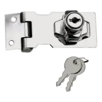 Micel - Cerradura Mueble Hebilla 32x29x94mm Zamak Cr/bri Cm19