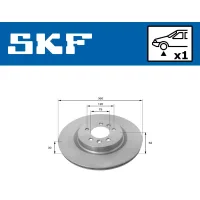 SKF VKBD 81355 V1 Disco de freno
