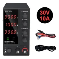 Fuente De Alimentación De Cc, Voltaje Ajustable, Pantalla De Alta Precisión, Nps3010w-4