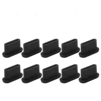 Tapon Anti-polvo Para Puerto Usb Tipo C (10ud/bolsa)  Negro
