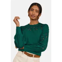 love & roses Blusa  verde