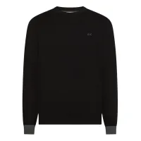 SUN68 Jersey 'Maglieria K46160'  negro