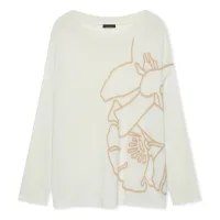Fiorella Rubino Jersey  blanco