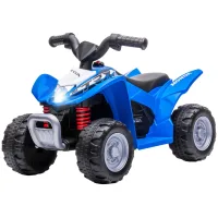 Quad Electrico Miniquad Atv Electrico Infantil Quad Infantil Con Led Y Bocina Moto Infantil Vehiculo Infantil Coche Electrico Para Ninos A Partir De 18 Meses Metal Azul 655 X 385 X 435 Cm 202105263 20