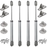 4 Vérins À Gaz 120n, Amortisseurs Hydraulique Pour Porte Armoire Cuisine, Bras Pneumatique