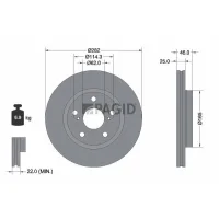 PAGID 56411NC Disco de freno