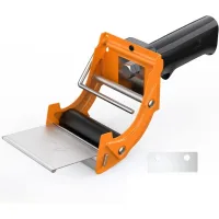 Pistola de cinta adhesiva naranja de 70 mm (2,7 pulgadas) pistola de cinta adhesiva para embalaje pistola de cinta adhesiva para tuberías pistola de