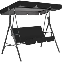 Funda de repuesto para columpio, funda impermeable para columpio de exterior + funda para asiento, tamaño: 164 × 114 × 15 cm y 150 × 50 × 10 cm.