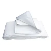Lona ligera de 280&nbsp;g/m² blanca de 8&nbsp;m x 10&nbsp;m