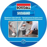 Cinta de sellado autoadhesiva soudaband - soudal - rollo de 22,5 cm x 10 m
