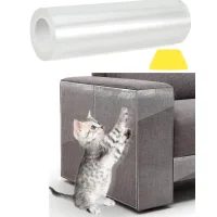 Cinta anti arañazos para gatos 45cm*300cm cinta protectora de furniture, cinta de entrenamiento anti arañazos para gatos, cinta de doble cara
