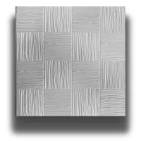 10 o 20 m² (40 u 80 piezas) de panel decorativo 3d para techo de eps aislante 50x50 cm terra - paquete de 10 metros cuadrados