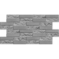 Paneles de pared 3d azulejos de pared de pvc con efecto piedra, cemento, mayólica, madera realista y aislante. - 9927 (medida.980x490mm)
