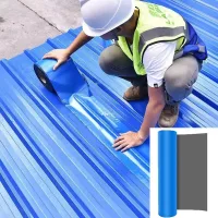 Cinta adhesiva impermeable, resistente a altas temperaturas, para sellar techos y grietas, 30 cm x 10 m.