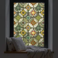Lámina decorativa, lámina para vidrieras, lámina de privacidad, lámina para vidrio esmerilado, 44,5 * 200 cm