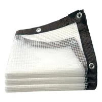 Lona impermeable y resistente a la lluvia, tela de sombra para invernadero exterior, gruesa, resistente al sol y a la lluvia, 2 m x 2 m.