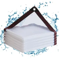 2*3 metros, lona transparente con ojales, cubierta de lona, lona de vinilo pvc transparente