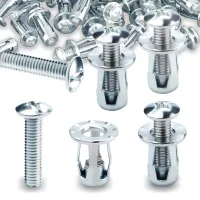 30 pzs anclajes metálicos galvanizados, abrazaderas de expansión en metal, kit de serie de anclaje para paredes de cavidad para renovación del hogar