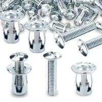 30 pzs anclajes metálicos galvanizados, abrazaderas de expansión en metal, kit de serie de anclaje para paredes de cavidad para renovación del hogar