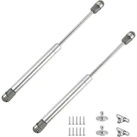 2 resortes de gas de 100 n para muebles, amortiguadores hidráulicos para puertas de cocina, amortiguadores hidráulicos para armarios, resortes neumáti