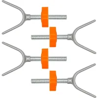Tornillos m10 (naranjas) de ajuste a presión para barrera de seguridad de escaleras, kit de fijación para escaleras