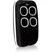 Mando a distancia universal 4 en 1 para portones y garajes: control remoto multifrecuencia con código variable de 280 a 868 mhz, programador autodidac