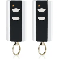 Telecomandi per porta da garage compatibili con normstahl entrematic rcu 433-2, rcu 433-4, ea433 2km, ea433 2ks, t433-4, e con il telecomando per po