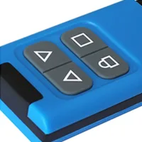 Duplicador de control remoto multifrecuencia universal 280-868 mhz frecuencia de identificación automática adaptada para garage - azul